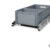 WohnmobilRegalsystem-400x900-1 Auszugssystem Kastenwagen: Maßgefertigtes Regalsystem mit Einhandverriegelung und grauen Euroboxen.