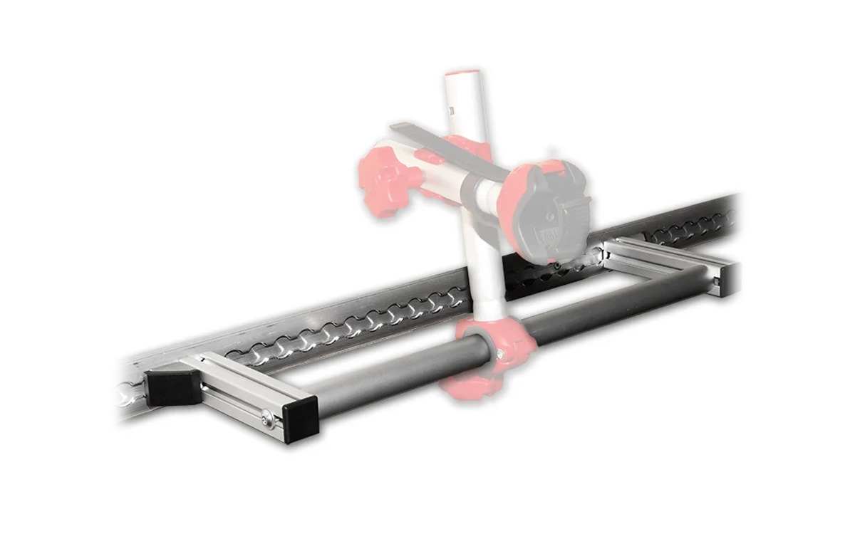 Fahrradhalter Gelenkarmhalterung für Zurrschiene